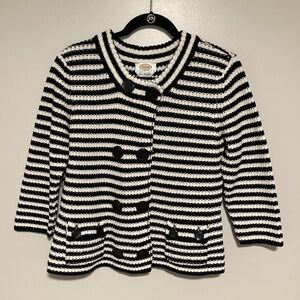 Talbots Cardigan Sweater Women Size L Petites Mercerized Cotton Cardigan Buttons